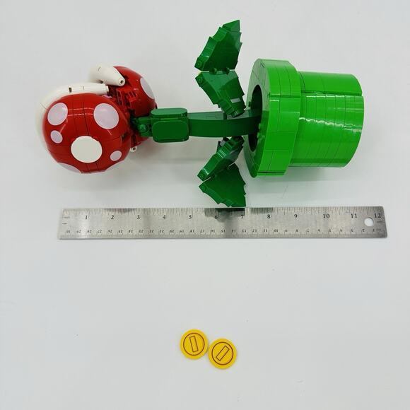 Complete! LEGO Super Mario 71426 Piranha Plant. No Box. No Instructions - Picture 7 of 10